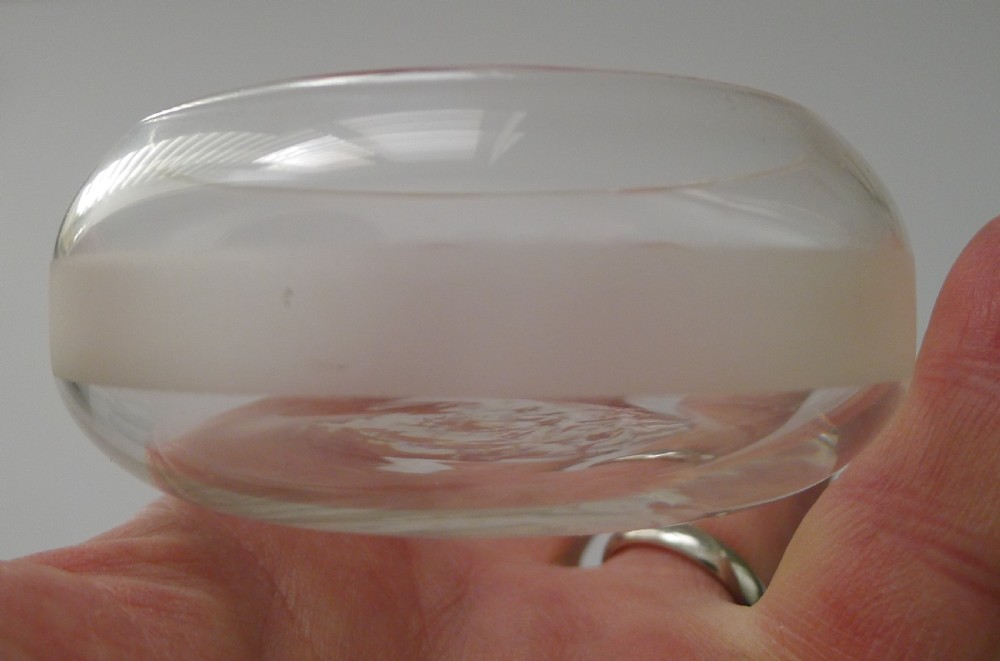 Antique Scottish Curling Stone Preserve Jar by T S Cuthbert, Glasgow View V