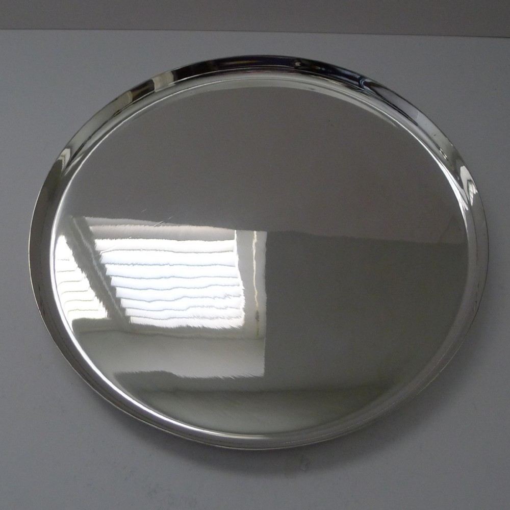 Lino Sabattini For Christofle Circular Cocktail Tray c.1950
