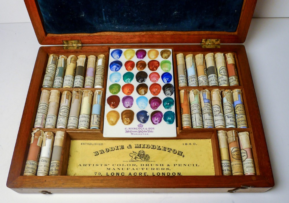 Rare Brodie & Middleton Compendium of Artists’ Colors View II