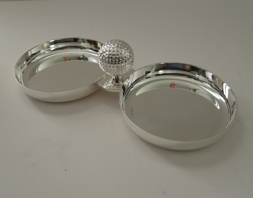 Hermes, Paris, Rare Double Golf Vide Poche / Trays c.1960