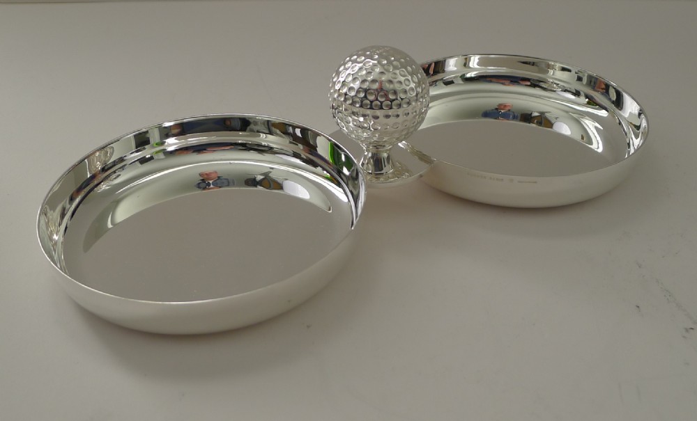 Hermes, Paris, Rare Double Golf Vide Poche / Trays c.1960 View X