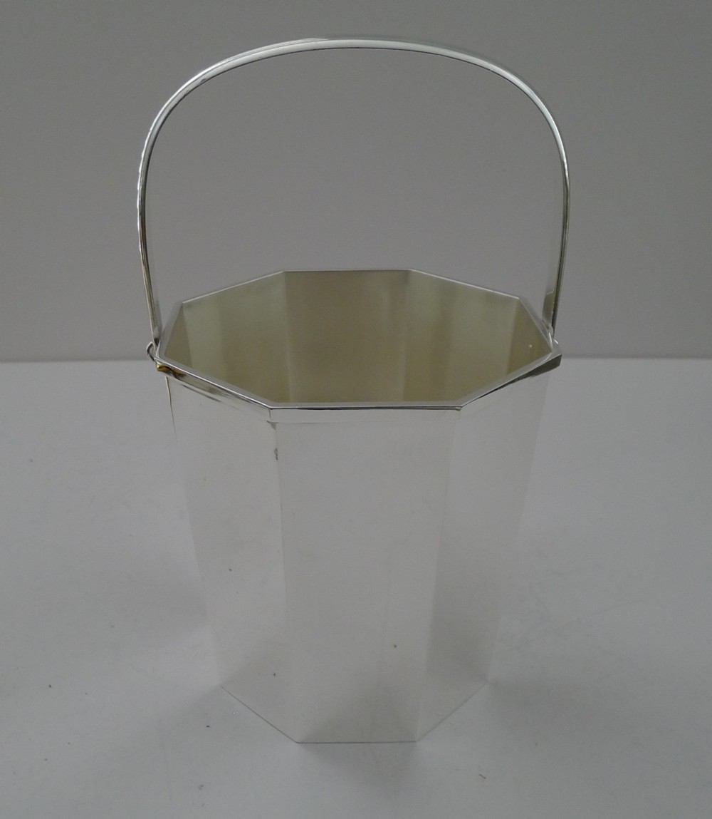 Ravinet D'Enfert, Paris - Fine Quality Art Deco Ice Bucket c.1930