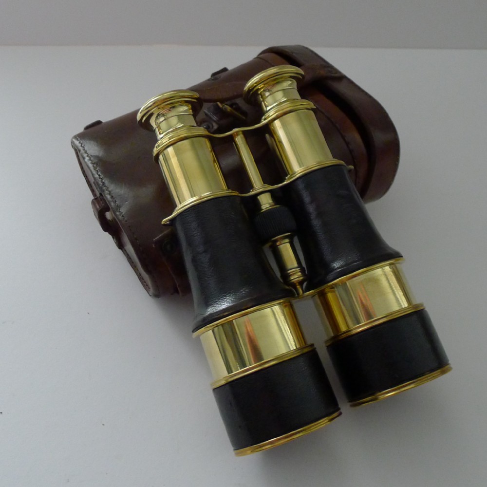 Pair WW1 Binoculars - British Officer's Issue by LeMaire, Paris