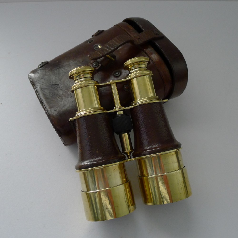 French Made WW1 Binoculars For British Military Issue c.1916