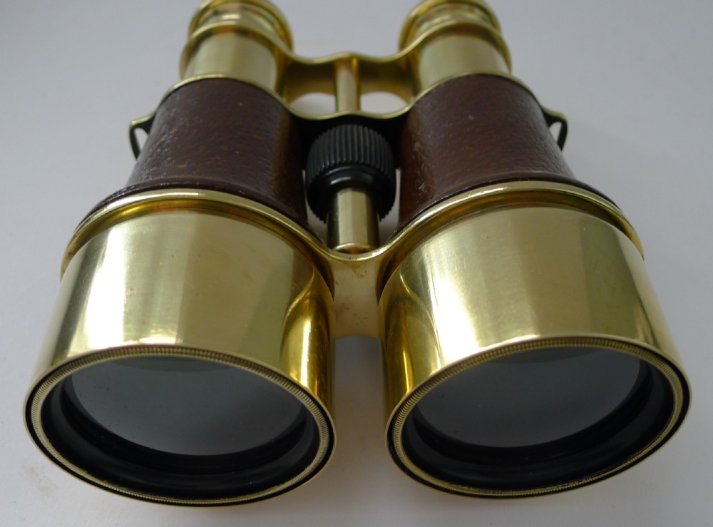 French Made WW1 Binoculars For British Military Issue c.1916 View VII