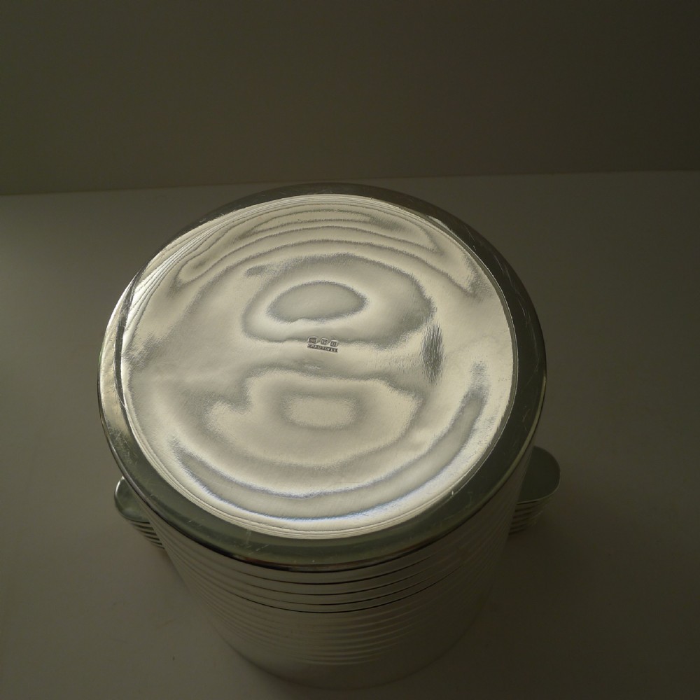 Luc Lanel for Christofle Wine / Champagne Cooler - Ondulations c.1932 View V