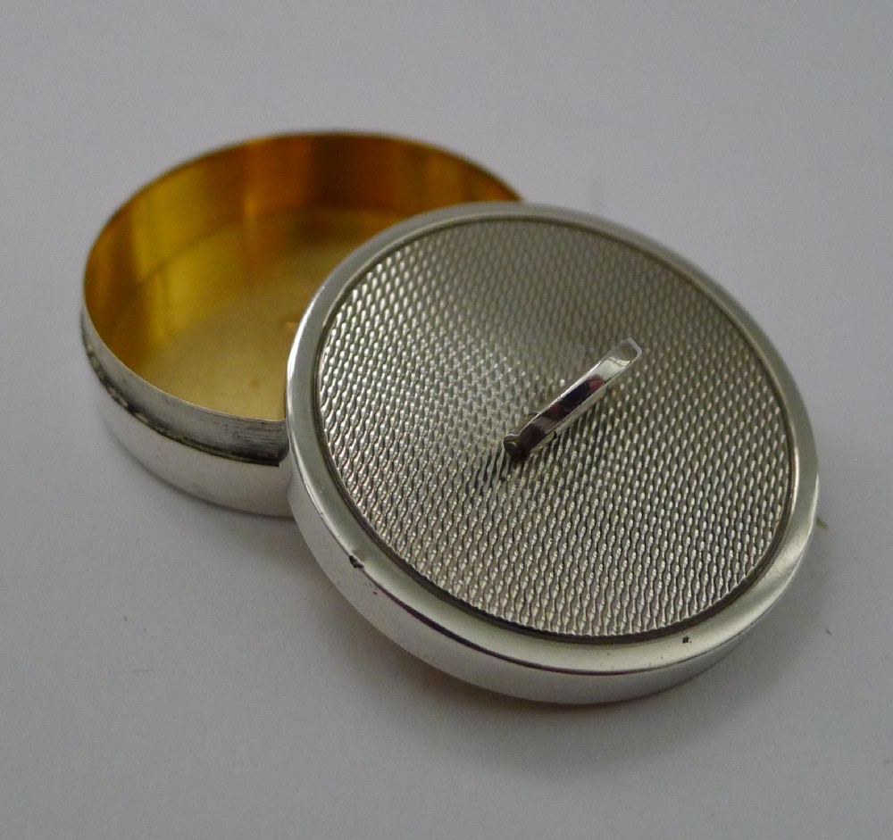 Asprey, London - Small Sterling Silver Box - 1958