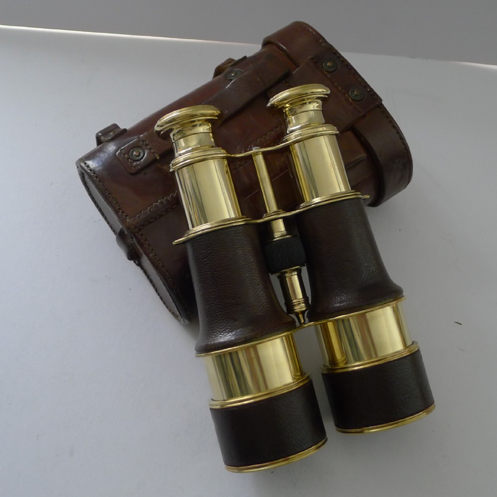 Pair WW1 Binoculars - British Officer's Issue by LeMaire, Paris