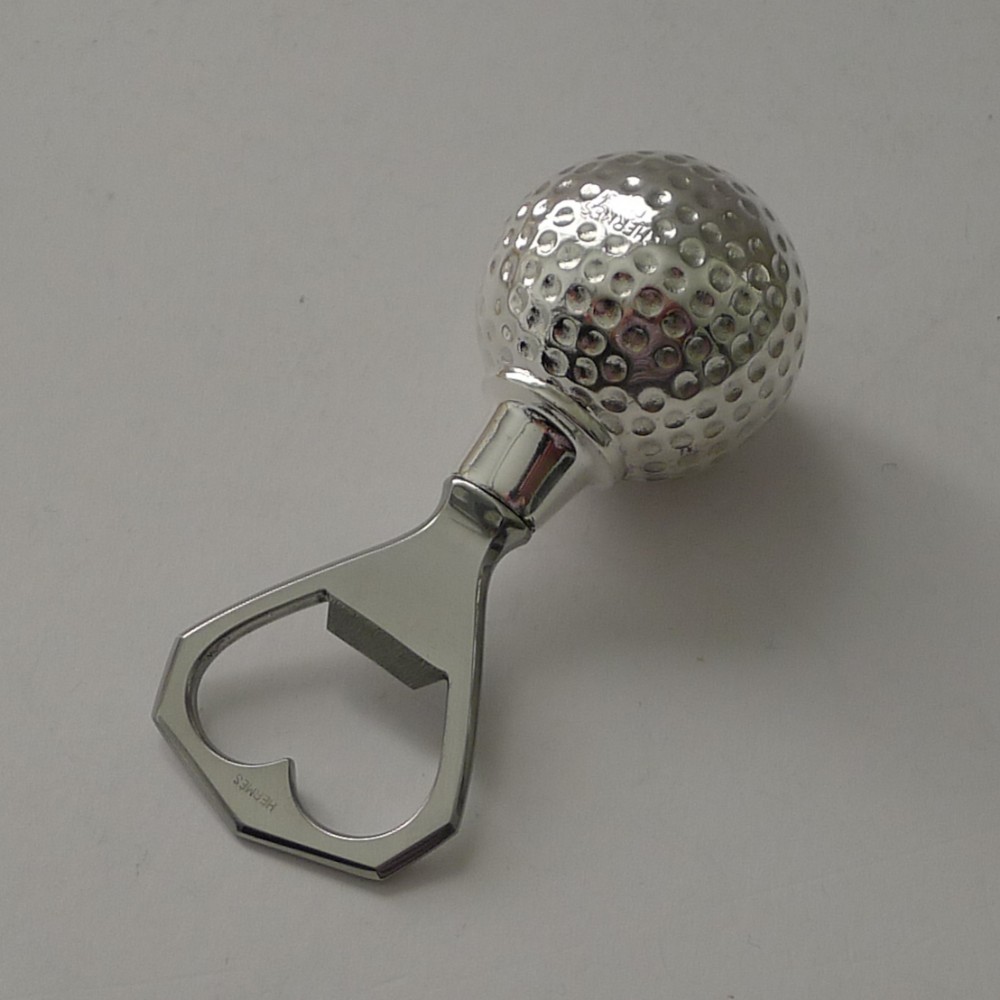 Hermes, Paris - Golf Ball Bottle Opener c.1960