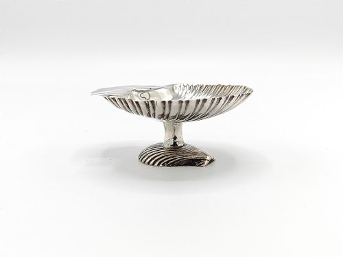 IRISH SILVER PEDESTAL BUTTER DISHES WEST SONS DUBLIN 1894 - ADDITIONAL PHOTO 7