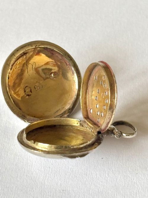 RARE GEORGE IV SILVER GILT VINAIGRETTE 1827 LEDSAM VALE WHEELER POCKET WATCH - ADDITIONAL PHOTO 6