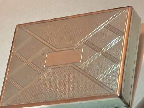 VAN CLEEF ARPELS ART DECO DIAMOND ROSE GOLD BOX C1930 - ADDITIONAL PHOTO 6
