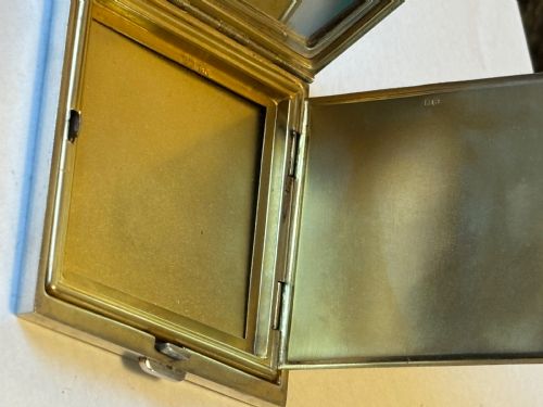 ART DECO STERLING SILVER LADIES COMPACT DEAKIN FRANCIS LTD 1924 - ADDITIONAL PHOTO 15
