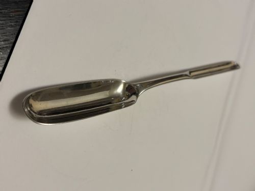 GEORGE III STERLING SILVER MARROW SCOOP THOMAS TOOKEY LONDON 1778 - ADDITIONAL PHOTO 2