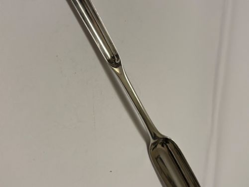 GEORGE III STERLING SILVER MARROW SCOOP THOMAS TOOKEY LONDON 1778 - ADDITIONAL PHOTO 4