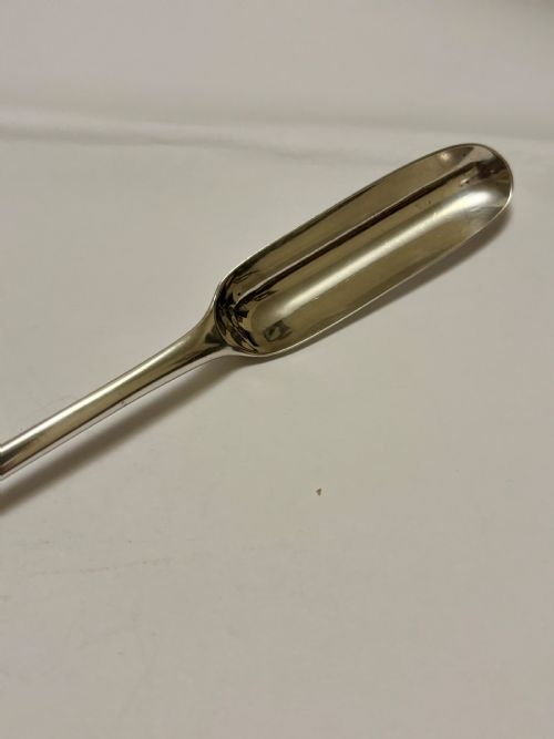 GEORGE III STERLING SILVER MARROW SCOOP THOMAS TOOKEY LONDON 1778 - ADDITIONAL PHOTO 5