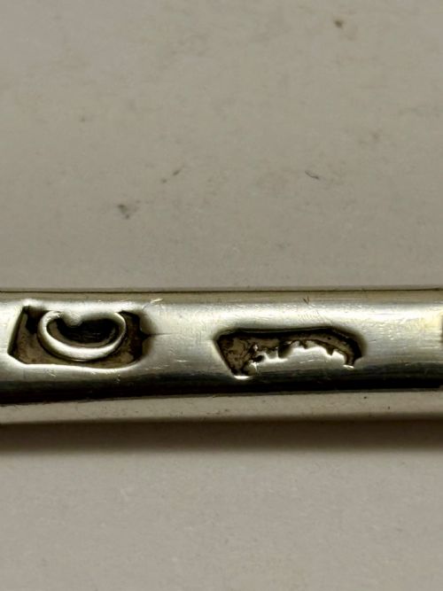 GEORGE III STERLING SILVER MARROW SCOOP THOMAS TOOKEY LONDON 1778 - ADDITIONAL PHOTO 8
