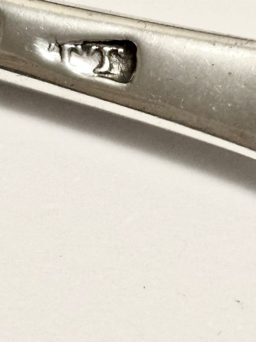 GEORGE III STERLING SILVER MARROW SCOOP THOMAS TOOKEY LONDON 1778 - ADDITIONAL PHOTO 9