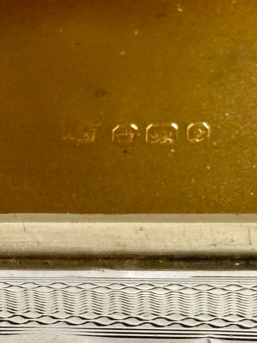 SILVER GILT VICTORIAN SNUFF BOX WILLIAM NEALE SHEFFIELD 1897 735G - ADDITIONAL PHOTO 3