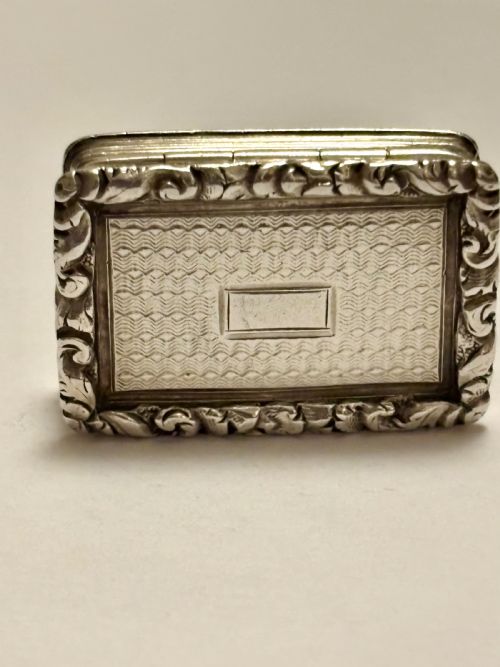 WILLIAM IV VINAIGRETTE NATHANIEL MILLS BIRMINGHAM 1832 - ADDITIONAL PHOTO 2