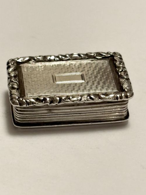 WILLIAM IV VINAIGRETTE NATHANIEL MILLS BIRMINGHAM 1832 - ADDITIONAL PHOTO 6