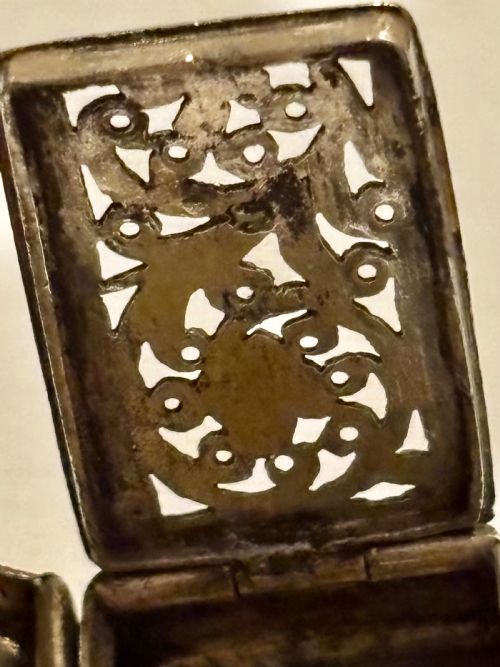 WILLIAM IV VINAIGRETTE NATHANIEL MILLS BIRMINGHAM 1832 - ADDITIONAL PHOTO 11
