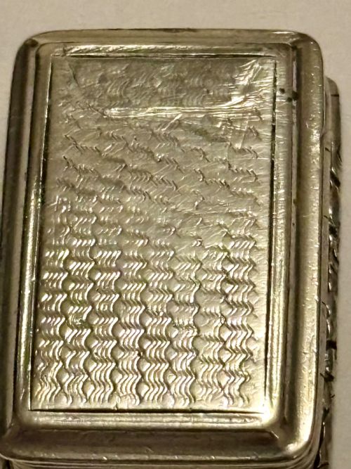 WILLIAM IV VINAIGRETTE NATHANIEL MILLS BIRMINGHAM 1832 - ADDITIONAL PHOTO 12
