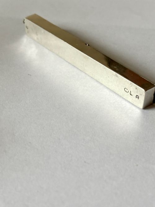 GEORGE III STERLING SILVER TOOTHPICK TOOTH POWDER CASE BOX JOHN THORNTON 1799 - ADDITIONAL PHOTO 7