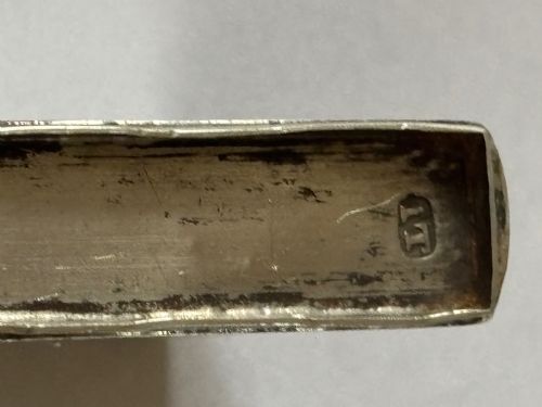 GEORGE III STERLING SILVER TOOTHPICK TOOTH POWDER CASE BOX JOHN THORNTON 1799 - ADDITIONAL PHOTO 15