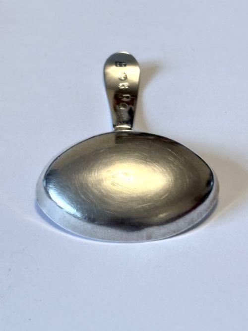 GEORGE III SILVER BRIGHTCUT CADDY SPOON JOSEPH TAYLOR BIRMINGHAM 1796 - ADDITIONAL PHOTO 7