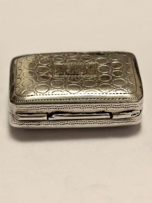 GEORGE III SILVER GILT VINAIGRETTE BIRMINGHAM 1814 JOHN SHAW BUBBLE DESIGN - ADDITIONAL PHOTO 6