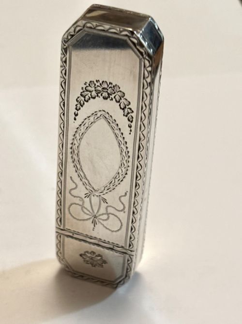 GEORGE III STERLING SILVER TOOTHPICK HOLDER CASE BOX SAMUEL PEMBERTON 1813 - ADDITIONAL PHOTO 14