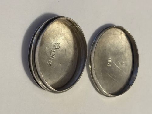 ANTIQUE GEORGE III STERLING SILVER PATCH PILL BOX BIRMINGHAM 1793 MAKER IB - ADDITIONAL PHOTO 3