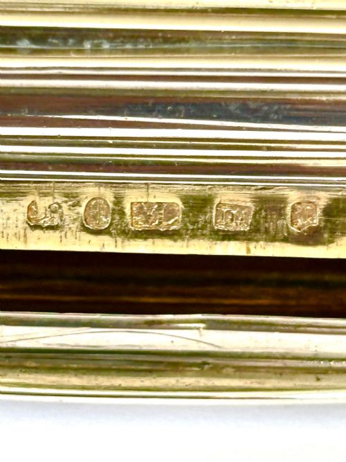 GEORGE III SILVER GILT SNUFF BOX BIRMINGHAM 1810 BY MATTHEW LINWOOD - ADDITIONAL PHOTO 13