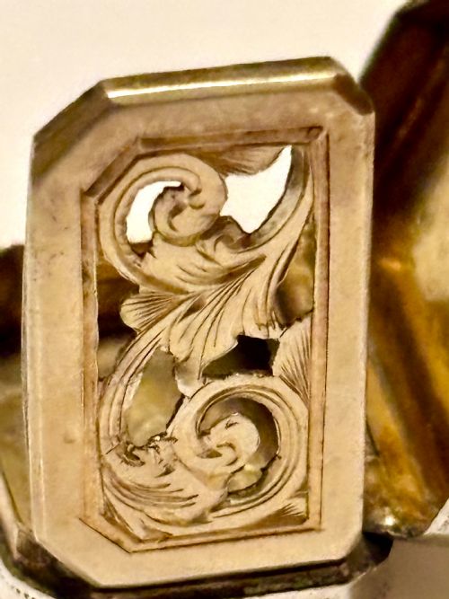 GEORGE III SILVER GILT VINAIGRETTE BIRMINGHAM 1806 JOHN SHAW - ADDITIONAL PHOTO 8