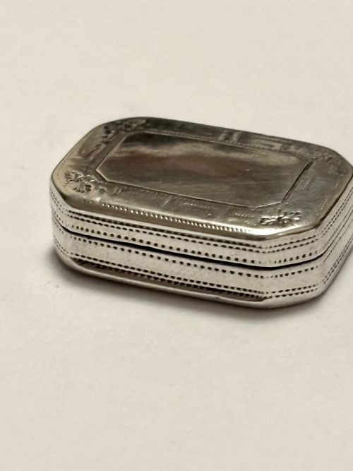 GEORGE III SILVER GILT VINAIGRETTE BIRMINGHAM 1806 JOHN SHAW - ADDITIONAL PHOTO 10