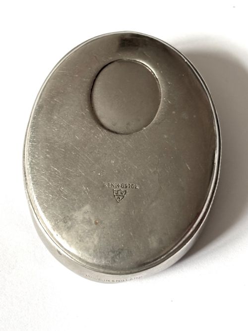 ANTIQUE VINTAGE NOVELTY METAL VESTA CASE FW NISSEN BRISBANE AUSTRALIA JW BENSON - ADDITIONAL PHOTO 3