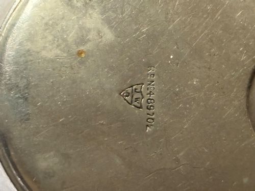 ANTIQUE VINTAGE NOVELTY METAL VESTA CASE FW NISSEN BRISBANE AUSTRALIA JW BENSON - ADDITIONAL PHOTO 4