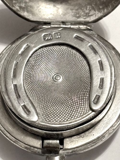 VICTORIAN SILVER SOVEREIGN CASE BIRMINGHAM 1894 CORNELIUS SAUNDERS SHEPHERD - ADDITIONAL PHOTO 1