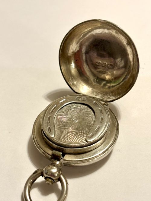 VICTORIAN SILVER SOVEREIGN CASE BIRMINGHAM 1894 CORNELIUS SAUNDERS SHEPHERD - ADDITIONAL PHOTO 6