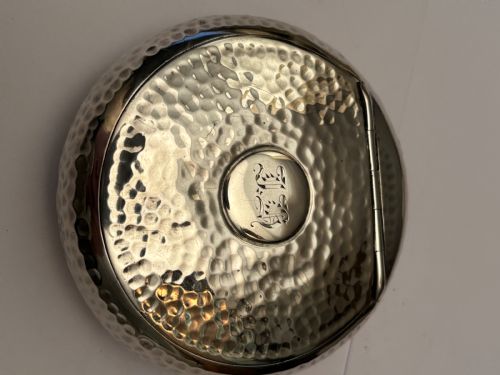 EDWARDIAN SILVER SQUEEZE ACTION TOBACCO BOX A J ZIMMERMAN PLANISHED C1905 - ADDITIONAL PHOTO 1