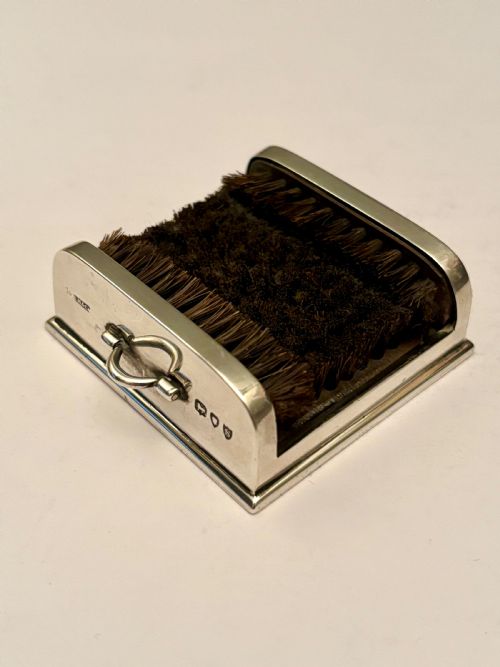 sampson mordan victorian novelty silver fountain pen boot brush london 1893 - CATEGORY: ANTIQUE SILVER - DATED VICTORIAN