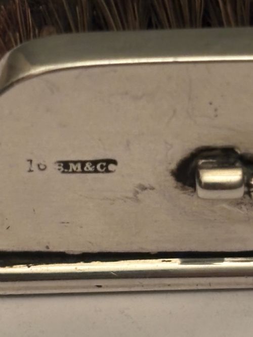SAMPSON MORDAN VICTORIAN NOVELTY SILVER FOUNTAIN PEN BOOT BRUSH LONDON 1893 - ADDITIONAL PHOTO 5