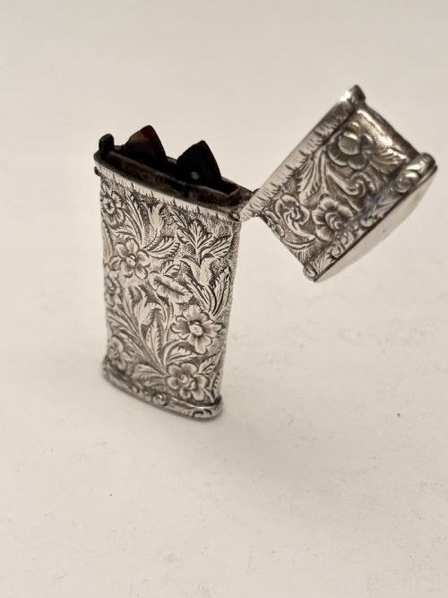 ANTIQUE WILLIAM IV SILVER CASED FLEAM FOR BLOOD LETTING TAYLOR PERRY BHAM 1834 - ADDITIONAL PHOTO 14