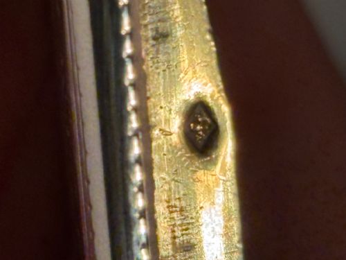 ANTIQUE 19TH CENTURY FRENCH 950 SILVER GILT SNUFF TRINKET BOX - ADDITIONAL PHOTO 10