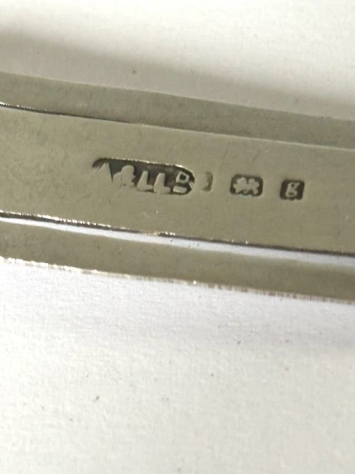 EDWARDIAN SILVER THISTLE AMBER GLASS BOOKMARK ADIE LOVEKIN BIRMINGHAM 1906 - ADDITIONAL PHOTO 3