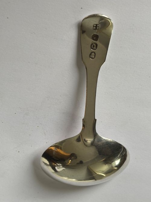 GEORGE III SILVER CADDY SPOON PETER WILLIAM BATEMAN LONDON 1811 - ADDITIONAL PHOTO 1