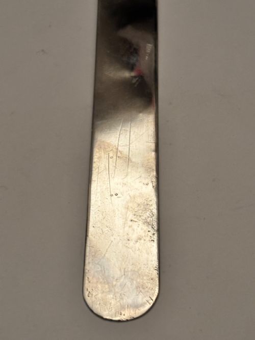 RARE EDWARDIAN SILVER RULER MAGNIFYING GLASS LONDON 1902 CHARLES HANBURY TRACY - ADDITIONAL PHOTO 5