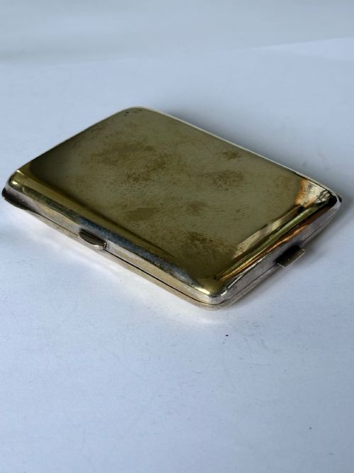 ART DECO GERMAN SILVER GILT SOVEREIGN CARD COMPACT COMBINATION CASE C1920 - ADDITIONAL PHOTO 8