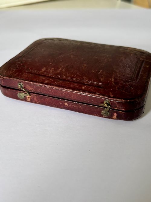 VICTORIAN SILVER CALLING CARD CASE CRONIN WHEELER BIRMINGHAM 1852 FITTED CASE - ADDITIONAL PHOTO 14